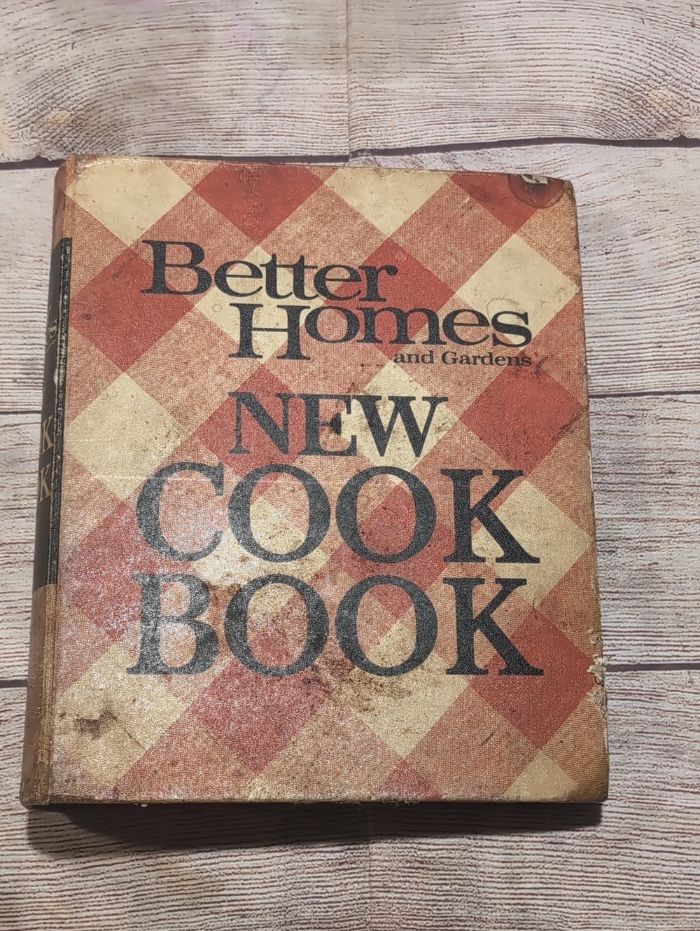 Better Homes & Gardens Well Loved Flawed Rustic Primitive New Cook Book